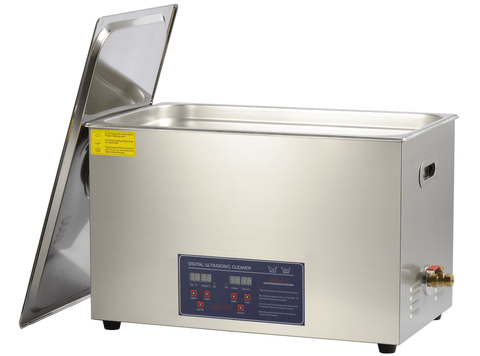 Digital Ultrasonic Cleaners – 2L, 6L, 10L & 30L Heated Stainless Steel - with 10 Liters (2.64 Gallons) | Sold by Uncle Wiener's Wholesale