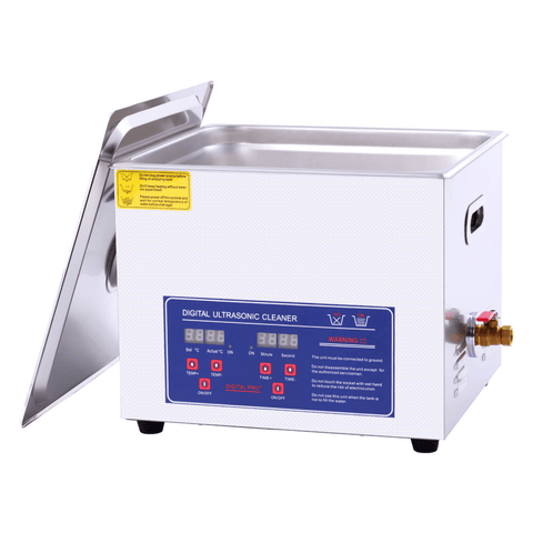 Digital Ultrasonic Cleaners – 2L, 6L, 10L & 30L Heated Stainless Steel - with 10L High - Capacity Tank | Sold by Uncle Wiener's Wholesale