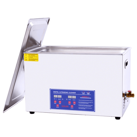 Digital Ultrasonic Cleaners – 2L, 6L, 10L & 30L Heated Stainless Steel - with 10 Liters (2.64 Gallons) | Sold by Uncle Wiener's Wholesale