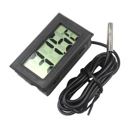 Digital Waterproof Thermometer with Probe for Aquarium Refrigerator Freezer TPM10 - with | Sold by Uncle Wiener's Wholesale
