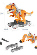 Dinosaur Ride - On Toy Scooter for Kids – Lights, Music & Mist Spray, Model: 515456 - TOY with | Sold by Uncle Wiener's Wholesale