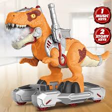Dinosaur Ride - On Toy Scooter for Kids – Lights, Music & Mist Spray, Model: 515456 - TOY with | Sold by Uncle Wiener's Wholesale