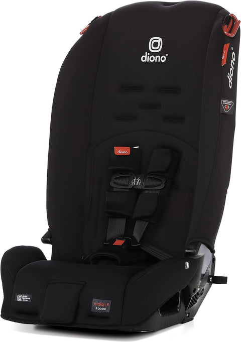 Diono Radian 3R, 3 - in - 1 Convertible Car Seat, Rear & Forward Facing, 10 Years 1 Car Seat, Slim Design Fits 3 Across, Blue - with | Sold by Uncle Wiener's Wholesale