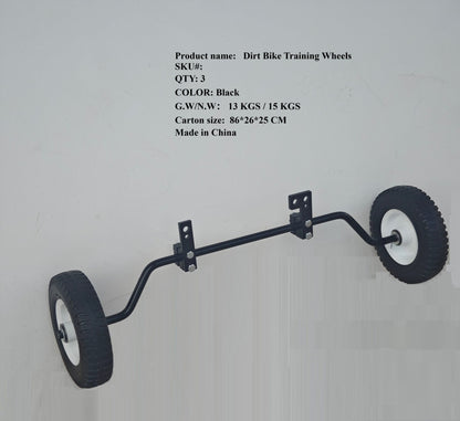 Dirt Bike Training Wheels for Mini Bikes with Adjustable Height DBTW8 - with | Sold by Uncle Wiener's Wholesale