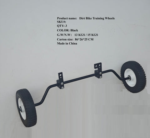 Dirt Bike Training Wheels for Mini Bikes with Adjustable Height DBTW8 - with | Sold by Uncle Wiener's Wholesale