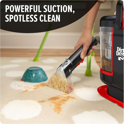Dirt Devil Portable Carpet & Upholstery Spot Cleaner, FD13010 - with | Sold by Uncle Wiener's Wholesale