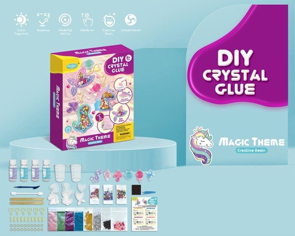 DIY Crystal Glue Art Craft Kit – CG1609680 - with | Sold by Uncle Wiener's Wholesale