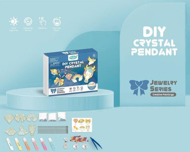 DIY Crystal Pendant Bead Jewelry Craft Kit – CP1609681 - with | Sold by Uncle Wiener's Wholesale