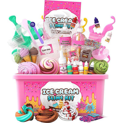 DIY Slime Craft Kit Large Stress Relief Creative Toy Set for Kids SLMK19 - with | Sold by Uncle Wiener's Wholesale