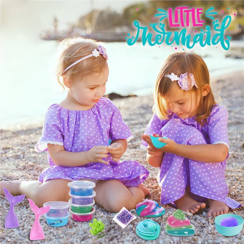 DIY Slime Craft Kit Large Stress Relief Creative Toy Set for Kids SLMK19 - with | Sold by Uncle Wiener's Wholesale