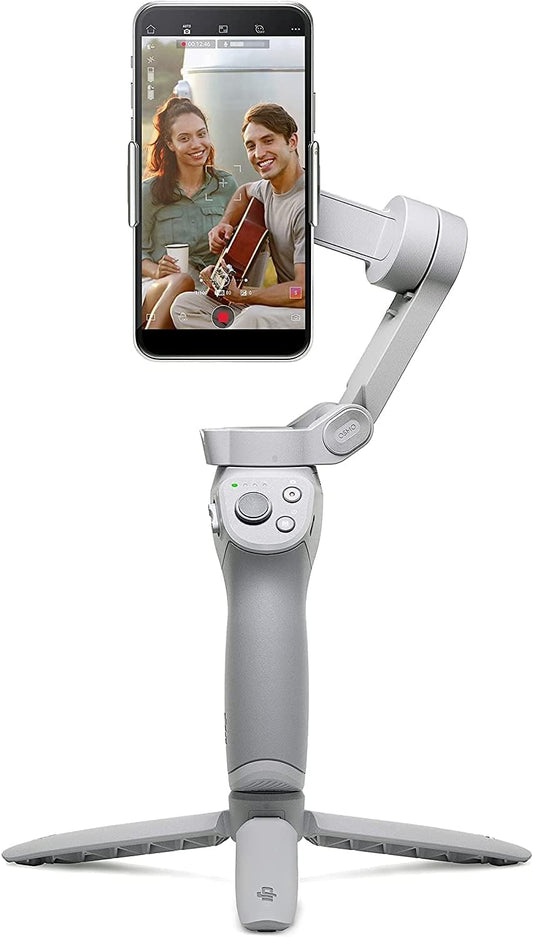 DJI OM 4 SE - 3 - Axis Smartphone Gimbal Stabilizer with Tripod, Magnetic Design, Portable and Foldable, ActiveTrack 3.0, Story Mode, Vlogging Stabilizer, YouTube TikTok Video, for Android and iPhone - with | Sold by Uncle Wiener's Wholesale