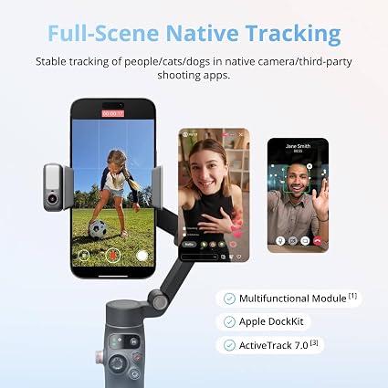 DJI Osmo Mobile 8 Smartphone Gimbal Stabilizer – 3-Axis Foldable Phone Gimbal with Native Tracking, Built-in Tripod & Extension Rod - Electronics with | Sold by Uncle Wiener's Wholesale