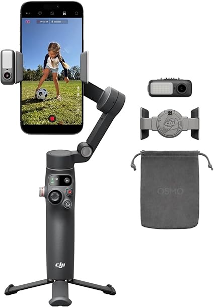 DJI Osmo Mobile 8 Smartphone Gimbal Stabilizer – 3-Axis Foldable Phone Gimbal with Native Tracking, Built-in Tripod & Extension Rod - Electronics with | Sold by Uncle Wiener's Wholesale
