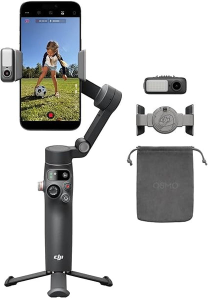 DJI Osmo Mobile 8 Smartphone Gimbal Stabilizer – 3-Axis Foldable Phone Gimbal with Native Tracking, Built-in Tripod & Extension Rod - Electronics with | Sold by Uncle Wiener's Wholesale