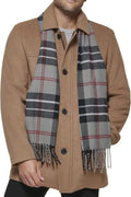 Dockers Men's Weston Wool Blend Coat with Scarf (Regular and Big & Tall) - with | Sold by Uncle Wiener's Wholesale