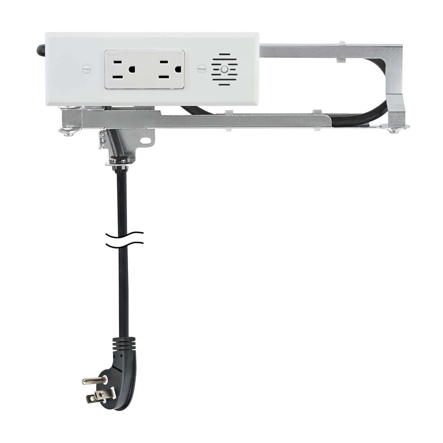 Docking Drawer Blade in - Drawer Outlet, Integrated Safety Shutoff, (2) 15 amp AC, White - with | Sold by Uncle Wiener's Wholesale
