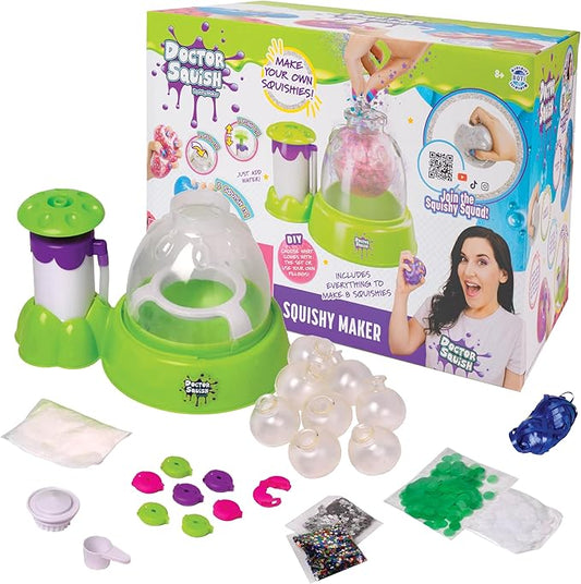 Doctor Squish Shiny Glitter Squishy Maker Station DIY Squishy Kit for Kids - with | Sold by Uncle Wiener's Wholesale