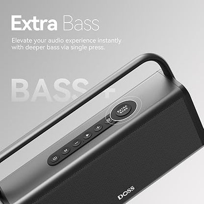 DOSS SoundBox Portable Bluetooth Speaker Wireless Speaker - with DOSS SoundBox XL Pro Bluetooth Speaker 50W Portable Wireless Stereo Speaker with Extra Bass | Sold by Uncle Wiener's Wholesale