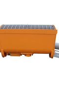Double - Discharge Skid Steer Concrete Mixer Attachment – 66 Gal Hydraulic On‑the‑Go Mixer LADCM0300L - with | Sold by Uncle Wiener's Wholesale