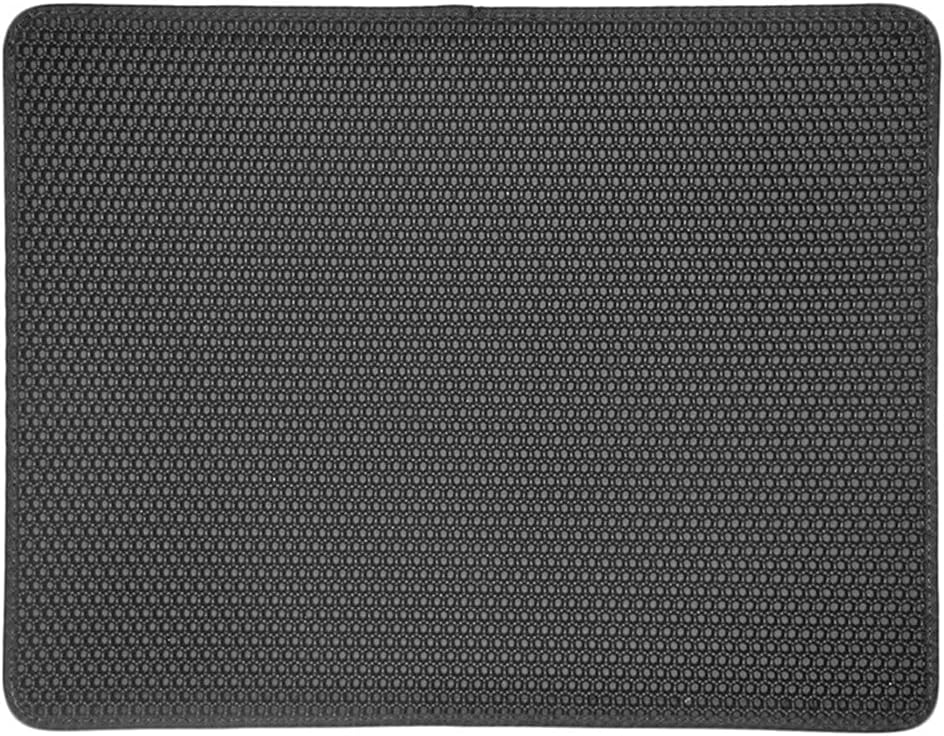 Double - Layer Cat Litter Mat – 21.7×27.6" Honeycomb EVA with Waterproof Bottom ICM05XL - Cat Litter Mat with | Sold by Uncle Wiener's Wholesale