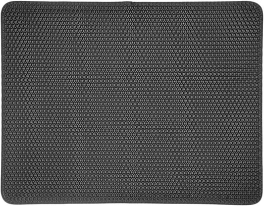 Double - Layer Cat Litter Mat – 21.7×27.6" Honeycomb EVA with Waterproof Bottom ICM05XL - Cat Litter Mat with | Sold by Uncle Wiener's Wholesale