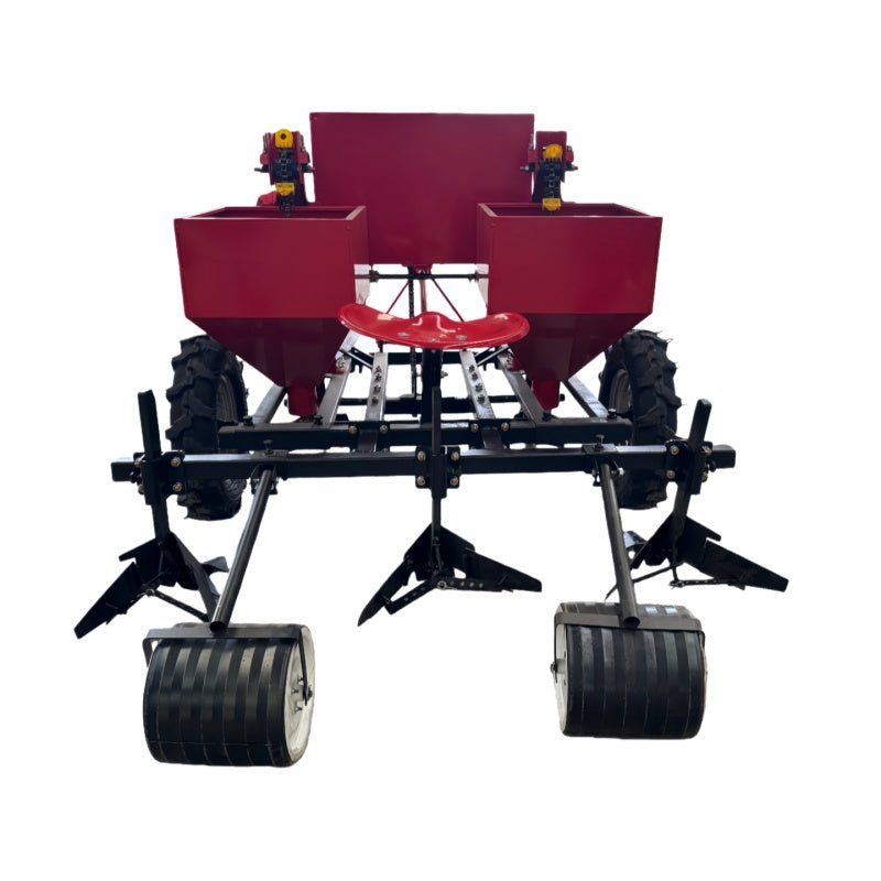 Double Row Potato Planter for 20–50 HP Tractors, Adjustable Row Spacing, Fertilizer Box Included PT2CM6 - with | Sold by Uncle Wiener's Wholesale