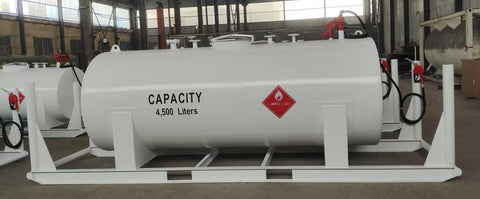 Double - Wall Skidded Fuel Tanks – 2400L & 4500L - with 4500L | Sold by Uncle Wiener's Wholesale