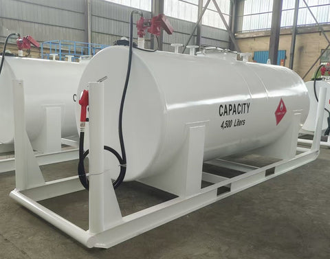 Double - Wall Skidded Fuel Tanks – 2400L & 4500L - with 2400L | Sold by Uncle Wiener's Wholesale