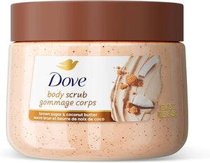 Dove Exfoliating Body Scrub Brown Sugar & Coconut Butter – Sulfate-Free Moisturizing Body Polish, 425 g