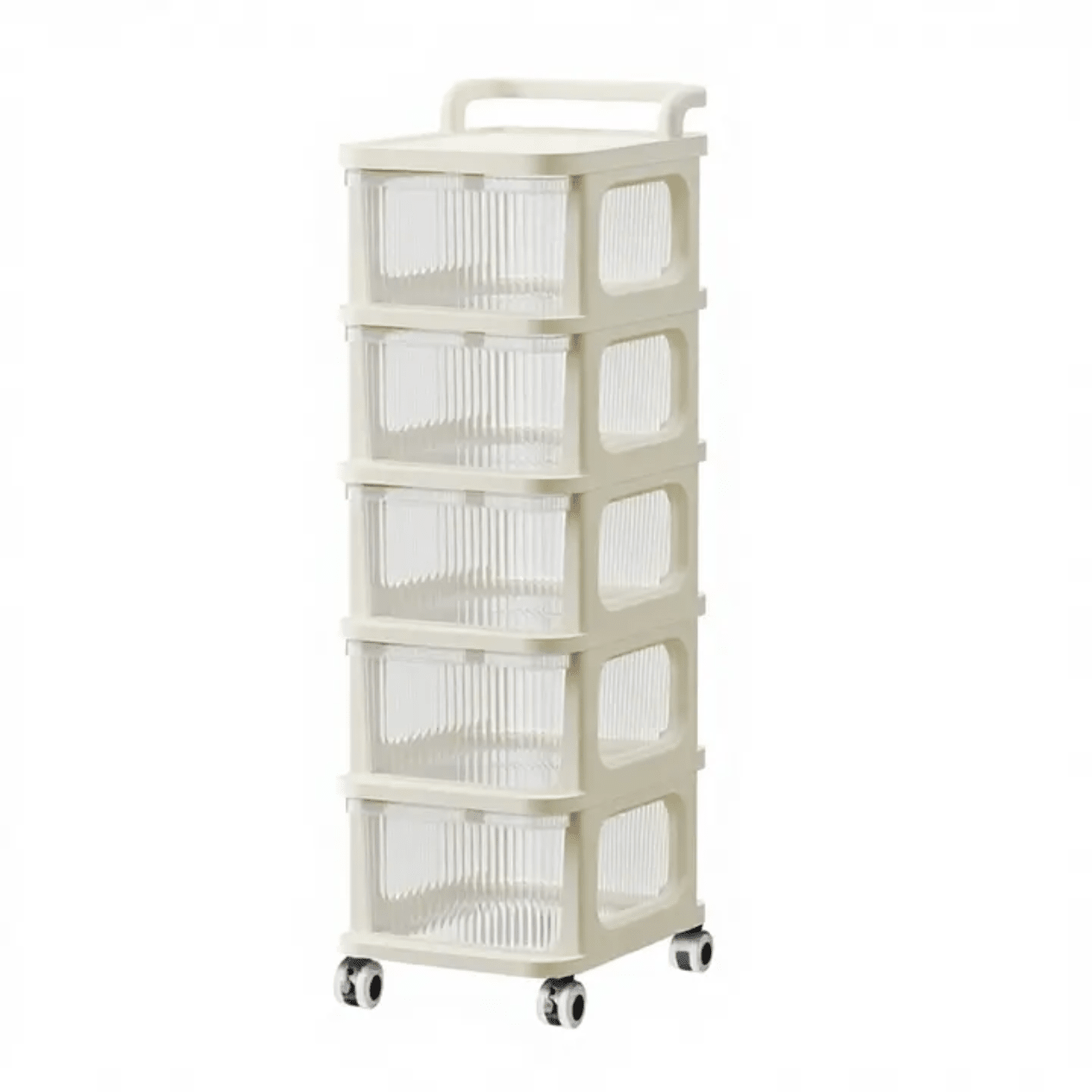Drawer Storage Rack Organizer 3-Tier & 5-Tier Slim Storage Shelf YYDRWR - with 3-Tier Drawer Storage Rack | Sold by Uncle Wiener's Wholesale