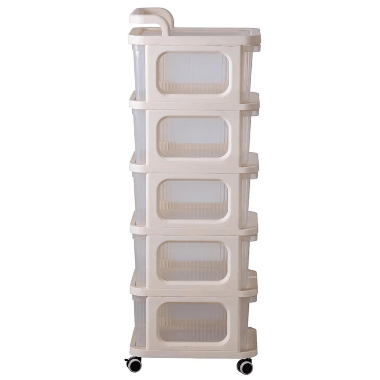 Drawer Storage Rack Organizer 3-Tier & 5-Tier Slim Storage Shelf YYDRWR - with 3-Tier Drawer Storage Rack | Sold by Uncle Wiener's Wholesale