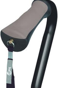 Drive Medical Hugo Adjustable Quad Cane, Large Base, Ebony 1 count - with | Sold by Uncle Wiener's Wholesale