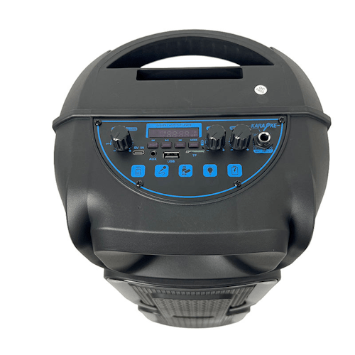 Dual 8" Tower Party Speaker with Bluetooth, USB, TF, FM Radio, LED Lights, 40W Output &amp; 2200mAh Battery TWR8BT - with | Sold by Uncle Wiener's Wholesale