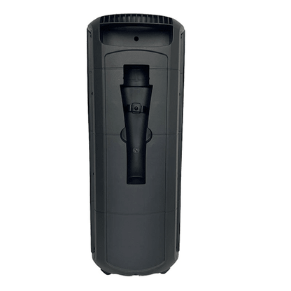 Dual 8" Tower Party Speaker with Bluetooth, USB, TF, FM Radio, LED Lights, 40W Output &amp; 2200mAh Battery TWR8BT - with | Sold by Uncle Wiener's Wholesale