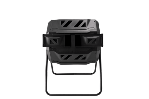 Dual - Chamber Compost Tumbler Bin – 43 Gallon Capacity - with | Sold by Uncle Wiener's Wholesale