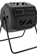 Dual - Chamber Compost Tumbler Bin – 43 Gallon Capacity - with | Sold by Uncle Wiener's Wholesale