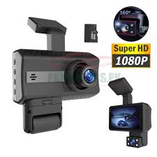Dual Lens Dash Cam with Recorder – 1080P Front, Interior & Rear Coverage, Model: LGDVRA22 - Triple Channel Dash Camera with Night Vision with | Sold by Uncle Wiener's Wholesale