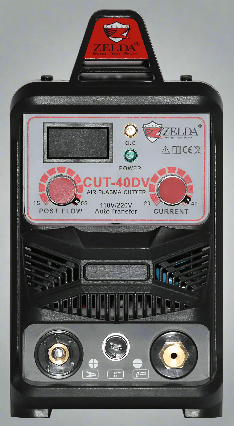 Dual Voltage Plasma Cutter – 40A Digital Inverter, 220V/110V, Model: CUT40DV, SKU: CUT40DV - with | Sold by Uncle Wiener's Wholesale