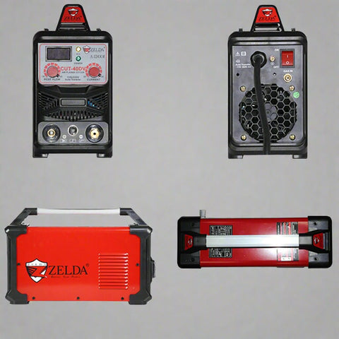 Dual Voltage Plasma Cutter – 40A Digital Inverter, 220V/110V, Model: CUT40DV, SKU: CUT40DV - with | Sold by Uncle Wiener's Wholesale