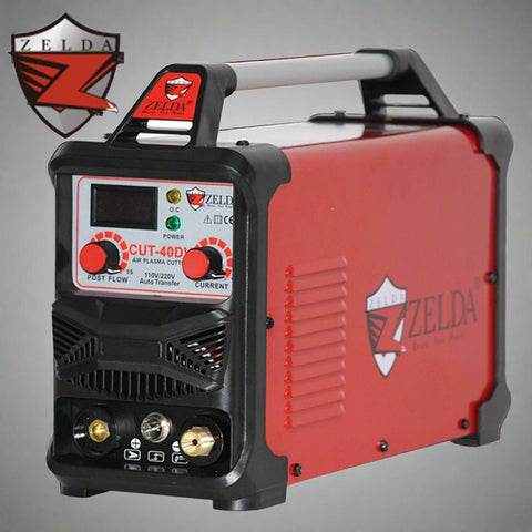 Dual Voltage Plasma Cutter – 40A Digital Inverter, 220V/110V, Model: CUT40DV, SKU: CUT40DV - with | Sold by Uncle Wiener's Wholesale