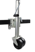 Dual Wheel Swivel Trailer Jack 1500 lbs – 12in Lift, Heavy Duty Boat & Travel Trailer Support EJ1500A - with | Sold by Uncle Wiener's Wholesale