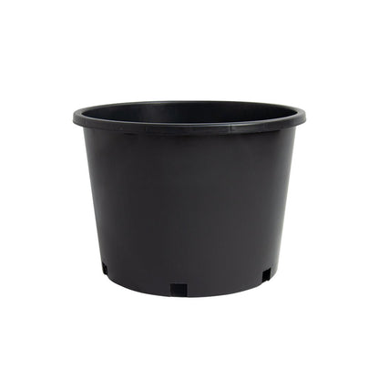 Durable Plastic Nursery Pots – Round & Square Planters for Gardens & Nurseries - with Round Pot 13″ × 9″ | Sold by Uncle Wiener's Wholesale