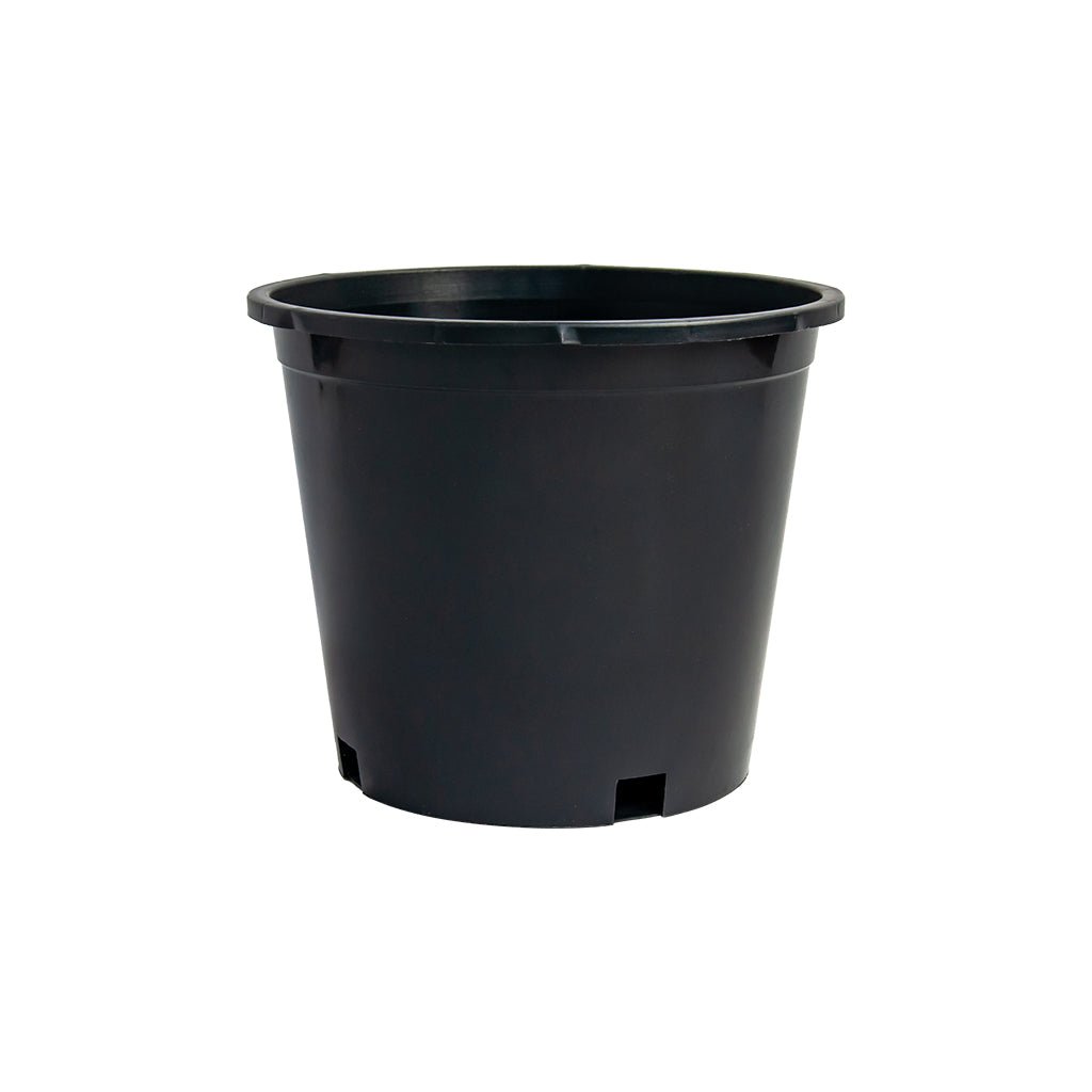 Durable Plastic Nursery Pots – Round & Square Planters for Gardens & Nurseries - with Round Pot 17″ × 12″ | Sold by Uncle Wiener's Wholesale