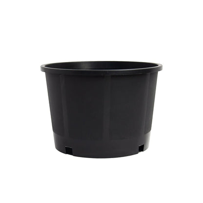 Durable Plastic Nursery Pots – Round & Square Planters for Gardens & Nurseries - with Round Pot 11″ × 10″ | Sold by Uncle Wiener's Wholesale