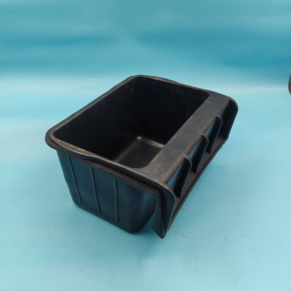 Durable Rubber & Plastic Animal Buckets, Feeders & Waterers – Multiple Sizes for Livestock & Horses - with 11L Rubber Round Short Bucket Feeder | Sold by Uncle Wiener's Wholesale