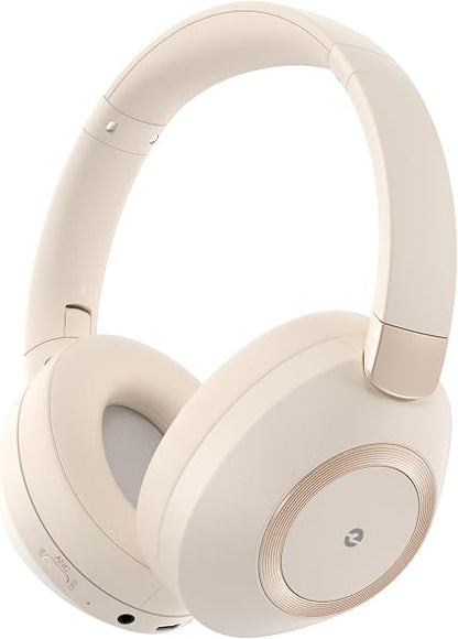 EAORUL Wireless Noise Cancelling Headphones – Bluetooth 5.3 Over-Ear ANC Headphones, 100-Hour Battery, 40mm Drivers, Deep Bass - Electronics with | Sold by Uncle Wiener's Wholesale
