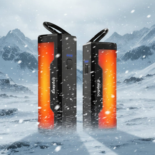 EasyAcc Rechargeable Magnetic Hand Warmers 2 Pack 10000mAh - Portable Power Bank - General Equipment with | Sold by Uncle Wiener's Wholesale