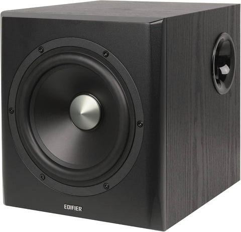 Edifier S351DB Bookcase Coaxial, Bluetooth, Optical and Auxiliary Speaker and Subwoofer 2.1 System, Wireless Sound for Study, Living Room & Cave Black - with | Sold by Uncle Wiener's Wholesale