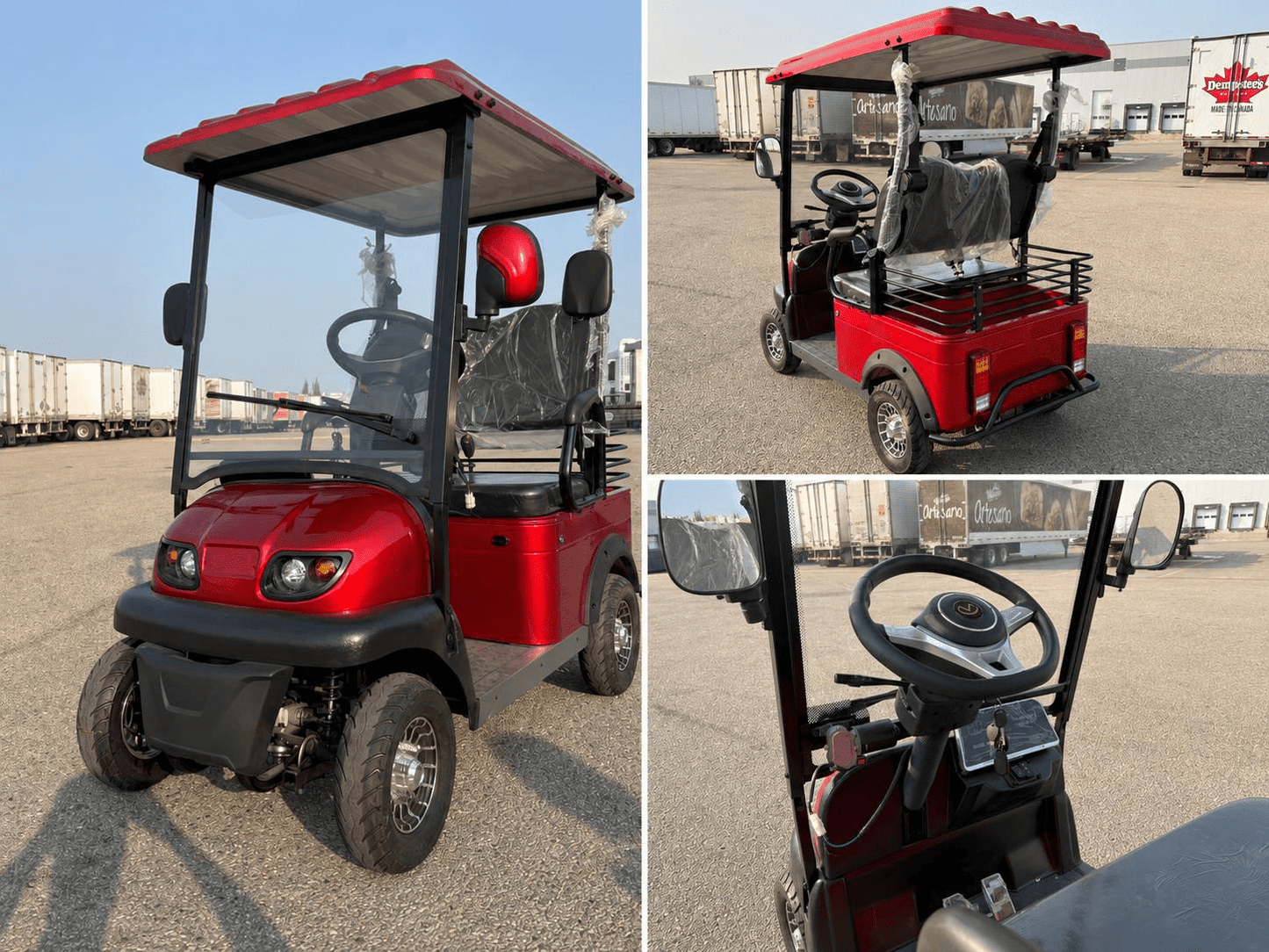 Electric 4 - Wheel Golf Cart & Senior Mobility Scooter – 800W Motor, 60V Battery, SKU: 1122203 - Mobility Scooters with | Sold by Uncle Wiener's Wholesale