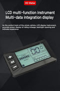 Electric Bike LCD Multifunction Display Close-Up
